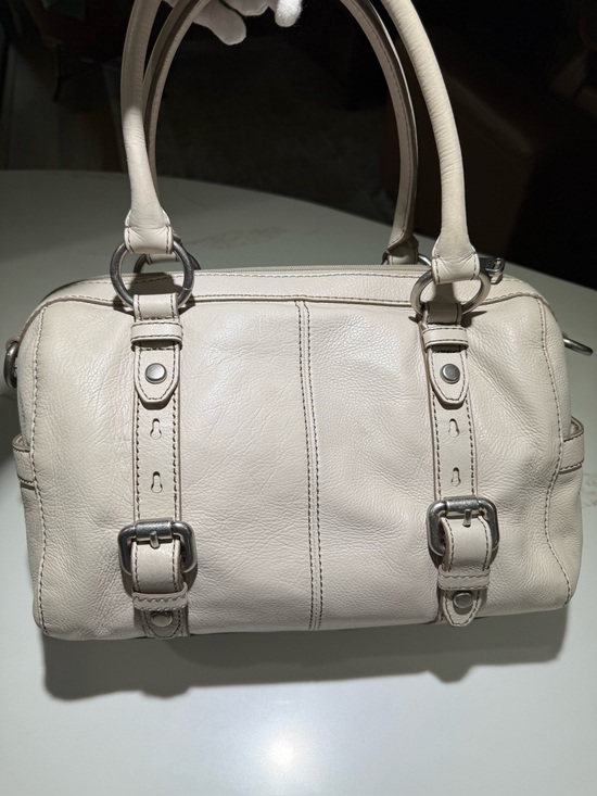 Fossil Handbags - FOSSIL NWOT Leather Crossbody Shoulder Tote Handbag, Cream